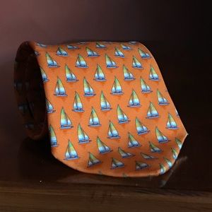 Brooks Brothers Sailboat Necktie